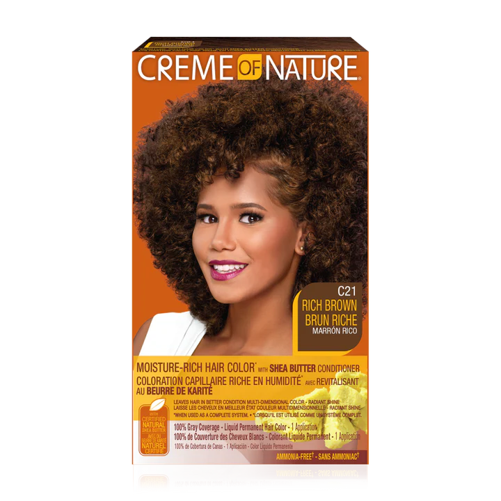 Creme Of Nature Moisture Rich Hair Colour with Shea Butter Conditioner