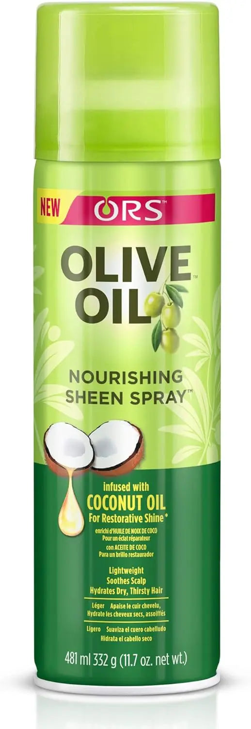 Olive Oil Nourishing Sheen Spray infused with Coconut oil