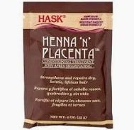 Hask Henna 'N' Placenta Conditioning Treatment Sachet 2oz
