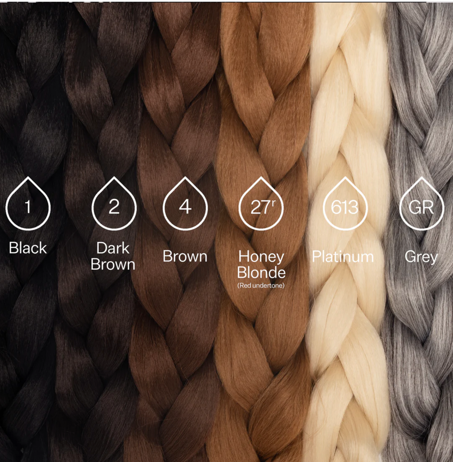 Ruka Braid-it : Textured Straight - Bulk