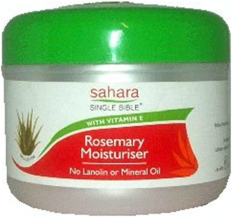Sahara Single Bible Rosemary Moisturiser 200ml - Southwestsix Cosmetics Sahara Single Bible Rosemary Moisturiser 200ml Sahara Southwestsix Cosmetics 502416631339 Sahara Single Bible Rosemary Moisturiser 200ml
