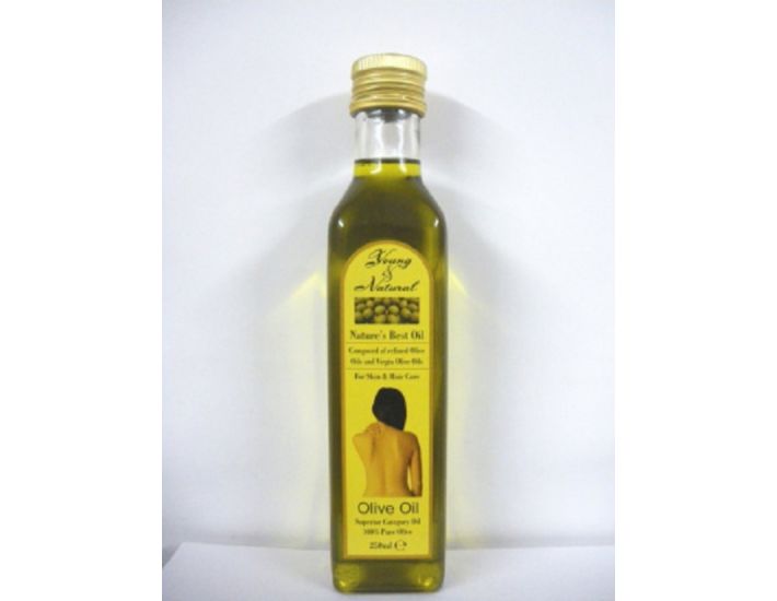 Young & Natural 100% Pure Olive Oil For Skin & Hair - Southwestsix Cosmetics Young & Natural 100% Pure Olive Oil For Skin & Hair Body Oil Young & Natural Southwestsix Cosmetics 125 ml Young & Natural 100% Pure Olive Oil For Skin & Hair