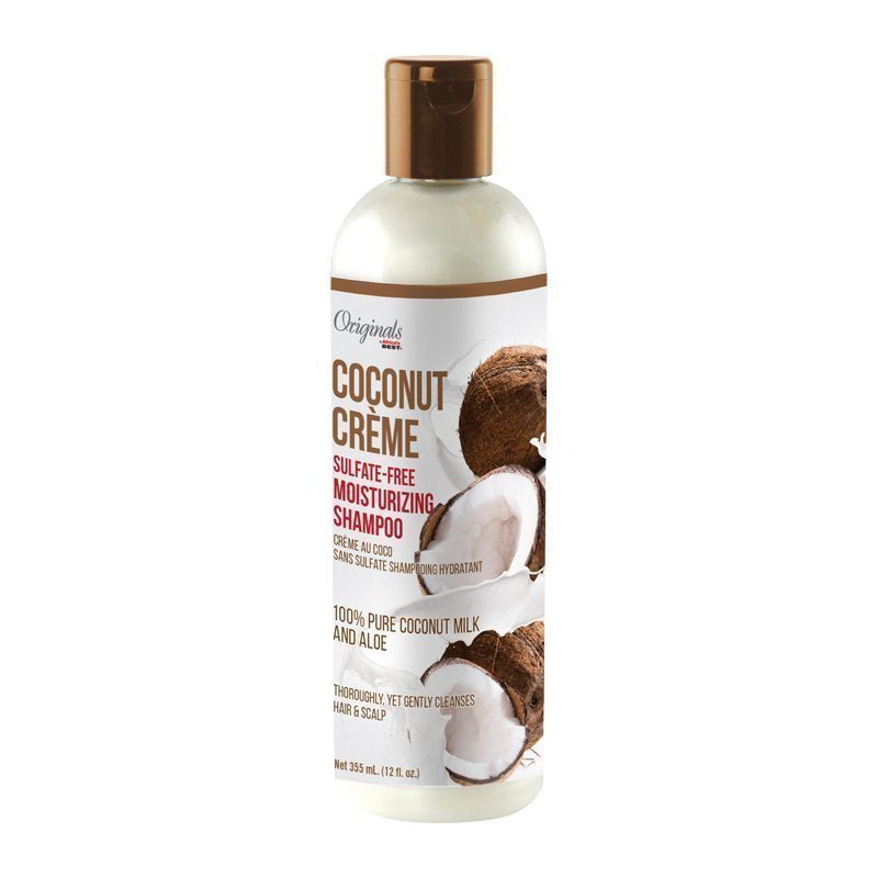 Africa's Best Originals Coconut Crème Sulfate-Free Moisturizing Shampoo 12oz - Southwestsix Cosmetics Africa's Best Originals Coconut Crème Sulfate-Free Moisturizing Shampoo 12oz Shampoo Africa's Best Southwestsix Cosmetics Africa's Best Originals Coconut Crème Sulfate-Free Moisturizing Shampoo 12oz