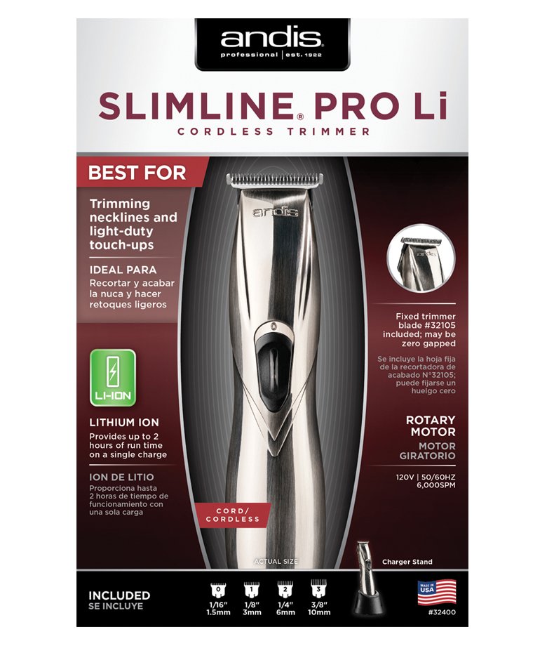 Andis Slimline Pro Li T-Blade Trimmer - Southwestsix Cosmetics Andis Slimline Pro Li T-Blade Trimmer Hair Clippers & Trimmers Andis Southwestsix Cosmetics Andis Slimline Pro Li T-Blade Trimmer
