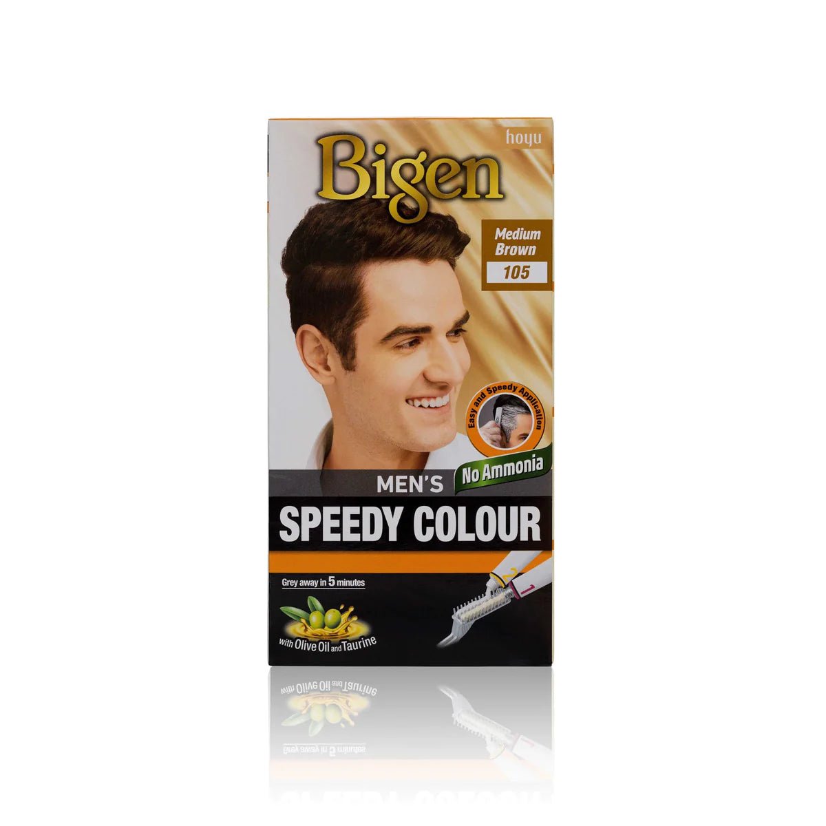 Bigen Mens Beard Colour Medium Brown 105 - Southwestsix Cosmetics Bigen Mens Beard Colour Medium Brown 105 Hair Dyes Bigen Southwestsix Cosmetics 4987205941900 Bigen Mens Beard Colour Medium Brown 105