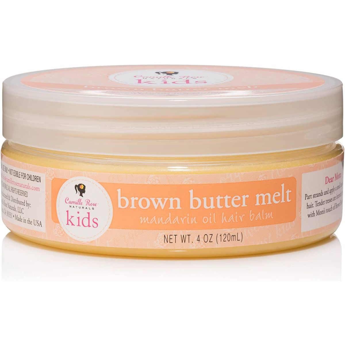 Camille Rose Kids Brown Butter Melt Mandarin Oil Hair Balm 120ml - Southwestsix Cosmetics Camille Rose Kids Brown Butter Melt Mandarin Oil Hair Balm 120ml Camille Rose Naturals Southwestsix Cosmetics 381643898804 Camille Rose Kids Brown Butter Melt Mandarin Oil Hair Balm 120ml