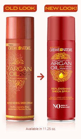 Creme Of Nature Argan Oil Replenishing Sheen Spray 11.25oz - Southwestsix Cosmetics Creme Of Nature Argan Oil Replenishing Sheen Spray 11.25oz Hair Sheen Creme Of Nature Southwestsix Cosmetics 075724244399 Creme Of Nature Argan Oil Replenishing Sheen Spray 11.25oz