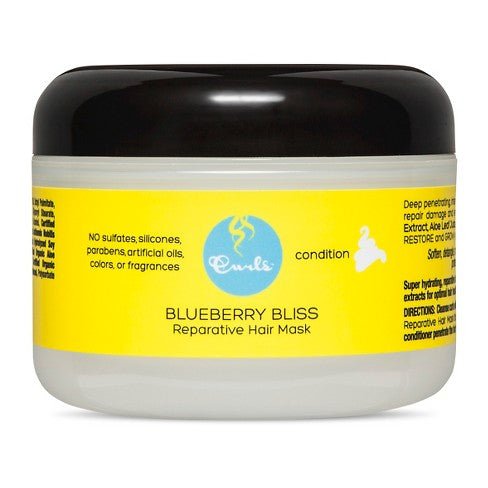 Curls Blueberry Bliss Reparative Hair Mask - Southwestsix Cosmetics Curls Blueberry Bliss Reparative Hair Mask Hair Masque Curls Southwestsix Cosmetics Curls Blueberry Bliss Reparative Hair Mask