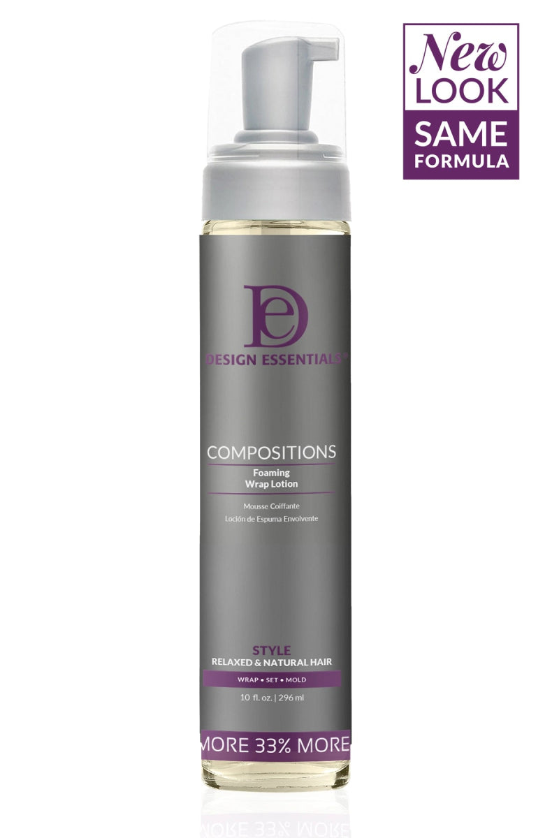 Design Essentials Compositions Foaming Wrap Lotion 10oz - Southwestsix Cosmetics Design Essentials Compositions Foaming Wrap Lotion 10oz Mousse Design Essentials Southwestsix Cosmetics Design Essentials Compositions Foaming Wrap Lotion 10oz