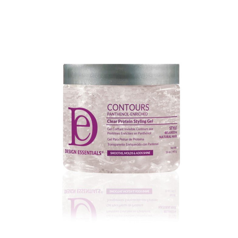 Design Essentials Contours Panthenol Enriched Clear Protein Styling Gel 16oz - Southwestsix Cosmetics Design Essentials Contours Panthenol Enriched Clear Protein Styling Gel 16oz Styling Gel Design Essentials Southwestsix Cosmetics Design Essentials Contours Panthenol Enriched Clear Protein Styling Gel 16oz