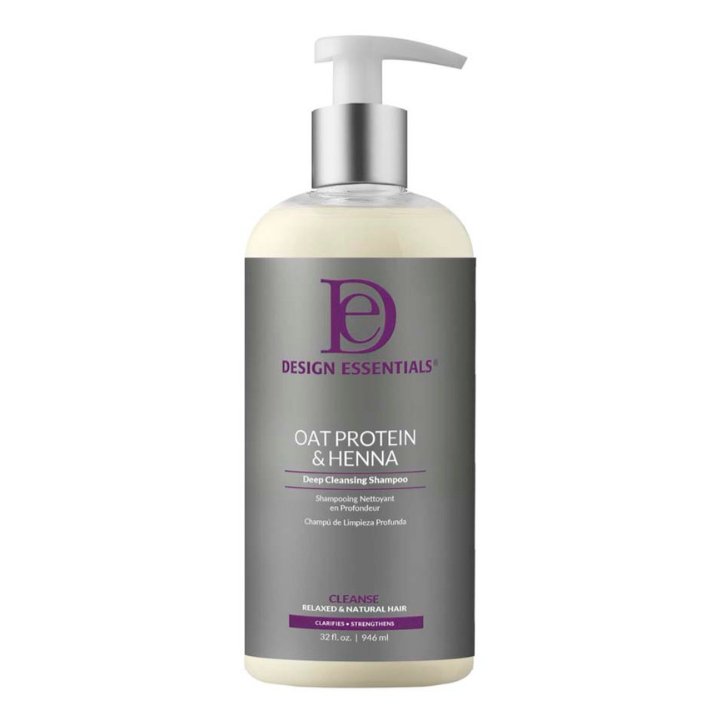 Design Essentials Oat Protein & Henna Deep Cleansing Shampoo - Southwestsix Cosmetics Design Essentials Oat Protein & Henna Deep Cleansing Shampoo Shampoo Design Essentials Southwestsix Cosmetics 32oz Design Essentials Oat Protein & Henna Deep Cleansing Shampoo