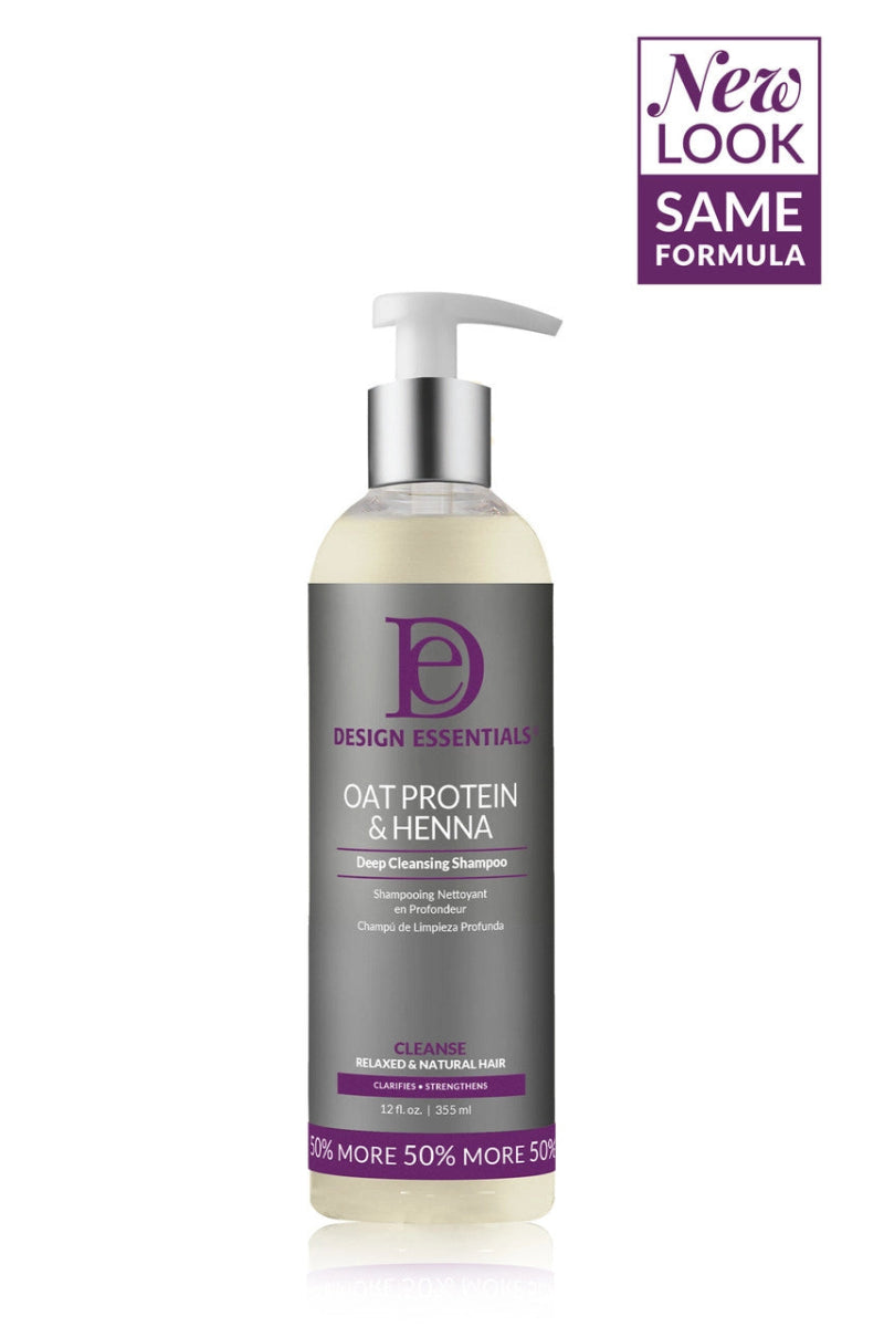 Design Essentials Oat Protein & Henna Deep Cleansing Shampoo - Southwestsix Cosmetics Design Essentials Oat Protein & Henna Deep Cleansing Shampoo Shampoo Design Essentials Southwestsix Cosmetics 12oz Design Essentials Oat Protein & Henna Deep Cleansing Shampoo