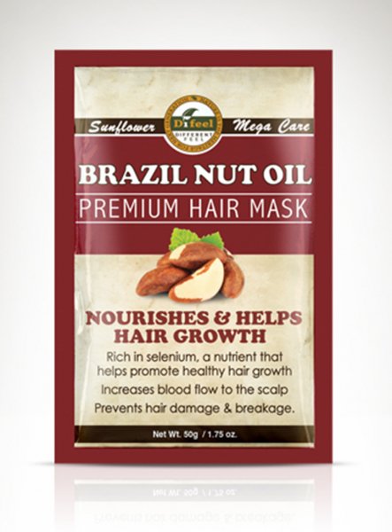Difeel: Premium Hair Mask Sachet - Brazil Nut - Southwestsix Cosmetics Difeel: Premium Hair Mask Sachet - Brazil Nut Hair Masque Difeel Southwestsix Cosmetics Difeel: Premium Hair Mask Sachet - Brazil Nut