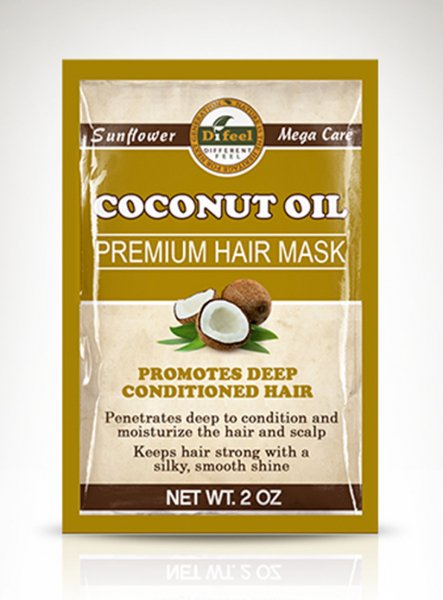 Difeel: Premium Hair Mask Sachet - Coconut Oil - Southwestsix Cosmetics Difeel: Premium Hair Mask Sachet - Coconut Oil Hair Masque Difeel Southwestsix Cosmetics Difeel: Premium Hair Mask Sachet - Coconut Oil