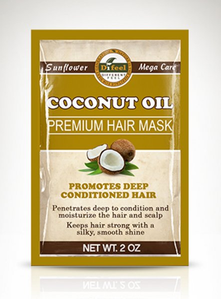 Difeel: Premium Hair Mask Sachet - Coconut Oil - Southwestsix Cosmetics Difeel: Premium Hair Mask Sachet - Coconut Oil Hair Masque Difeel Southwestsix Cosmetics Difeel: Premium Hair Mask Sachet - Coconut Oil