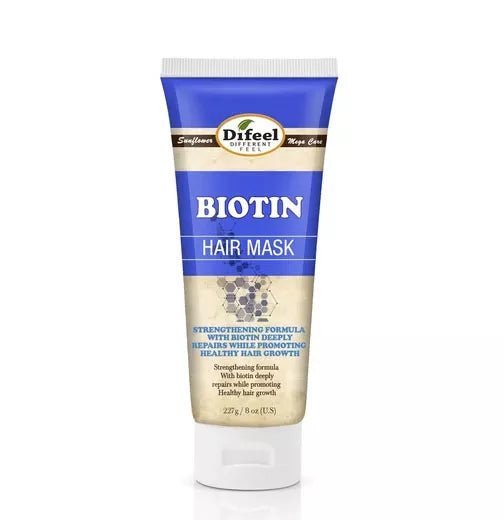Difeel: Premium Hair Mask Tube - Biotin - Southwestsix Cosmetics Difeel: Premium Hair Mask Tube - Biotin Hair Masque Difeel Southwestsix Cosmetics Difeel: Premium Hair Mask Tube - Biotin