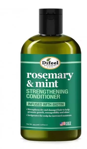 Difeel: Rosemary Mint Strengthening Conditioner - Southwestsix Cosmetics Difeel: Rosemary Mint Strengthening Conditioner Conditioner Difeel Southwestsix Cosmetics Difeel: Rosemary Mint Strengthening Conditioner