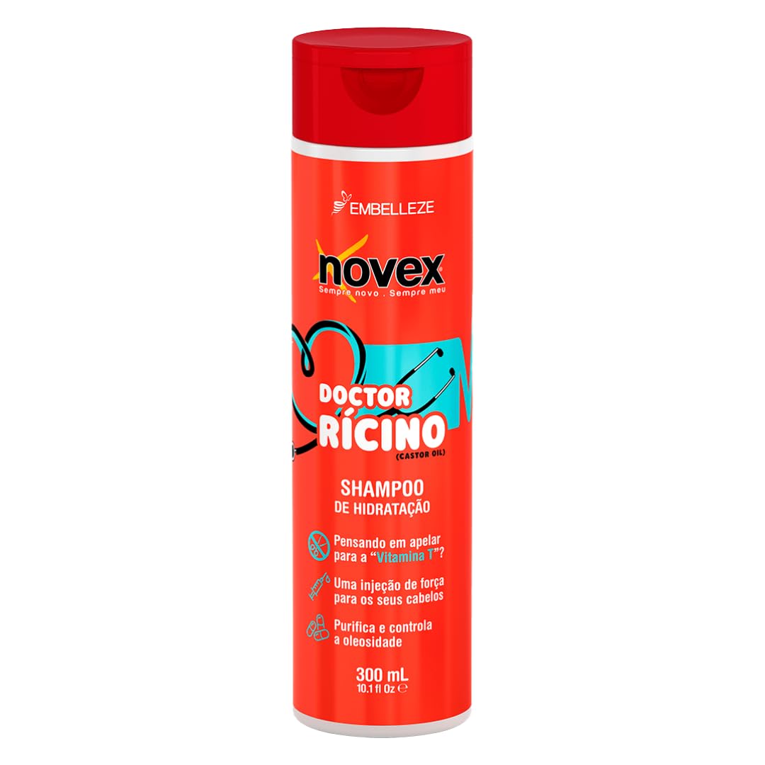 Doctor Castor Shampoo 300ml - Southwestsix Cosmetics Doctor Castor Shampoo 300ml Shampoo Novex Southwestsix Cosmetics 876120004477 Doctor Castor Shampoo 300ml