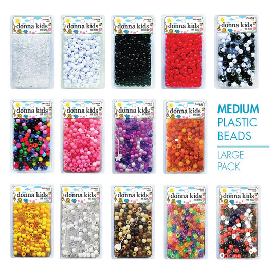 Donna Kids Hair Beads - Clear - Southwestsix Cosmetics Donna Kids Hair Beads - Clear Accessories Donna Southwestsix Cosmetics 658302056012 Donna Kids Hair Beads - Clear