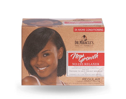 Dr. Miracle’s New Growth No-Lye Relaxer - Southwestsix Cosmetics Dr. Miracle’s New Growth No-Lye Relaxer Hair Relaxer Dr. Miracle's Southwestsix Cosmetics Regular Dr. Miracle’s New Growth No-Lye Relaxer