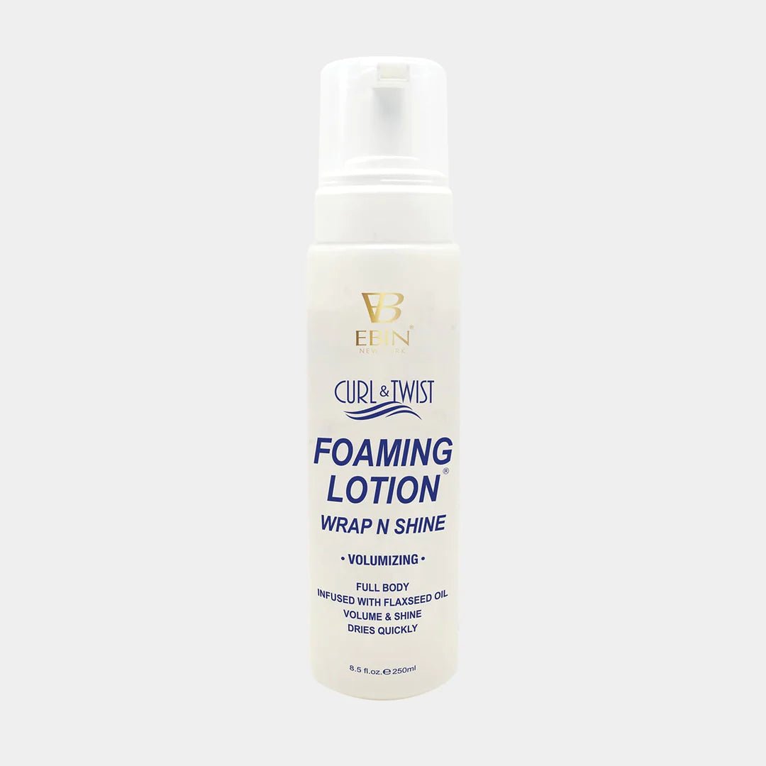 EBIN New York Curl & Twist Foaming Lotion - Southwestsix Cosmetics EBIN New York Curl & Twist Foaming Lotion Hair Foam EBIN New York Southwestsix Cosmetics 812429032599 Volumizing EBIN New York Curl & Twist Foaming Lotion