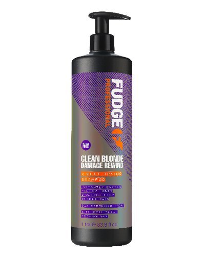 Fudge Clean Blonde Damage Rewind Violet-Toning Shampoo - Southwestsix Cosmetics Fudge Clean Blonde Damage Rewind Violet-Toning Shampoo fudge Southwestsix Cosmetics 5060420335637 1L Fudge Clean Blonde Damage Rewind Violet-Toning Shampoo