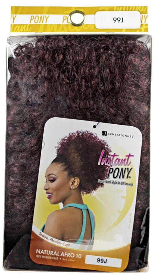 Instant Pony Natural Afro 10” - Southwestsix Cosmetics Instant Pony Natural Afro 10” Ponytail Sensationnel Southwestsix Cosmetics 1 Instant Pony Natural Afro 10”