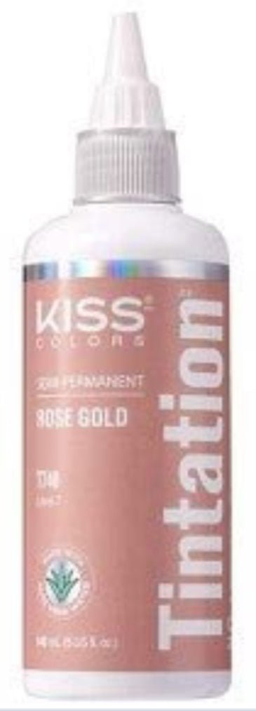 Kiss Colors Tintation Semi Permanent Rose Gold T740 - Southwestsix Cosmetics Kiss Colors Tintation Semi Permanent Rose Gold T740 Hair Colour Kiss Southwestsix Cosmetics Kiss Colors Tintation Semi Permanent Rose Gold T740
