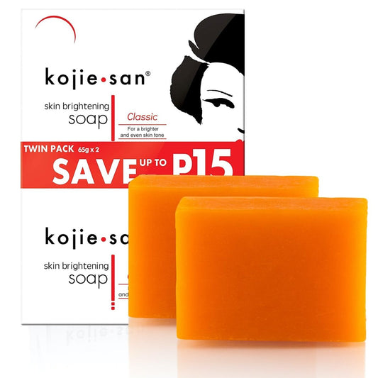 Kojie San Skin Lightening Soap Double Pack (2 x 65g) - Southwestsix Cosmetics Kojie San Skin Lightening Soap Double Pack (2 x 65g) kojie san Southwestsix Cosmetics Kojie San Skin Lightening Soap Double Pack (2 x 65g)