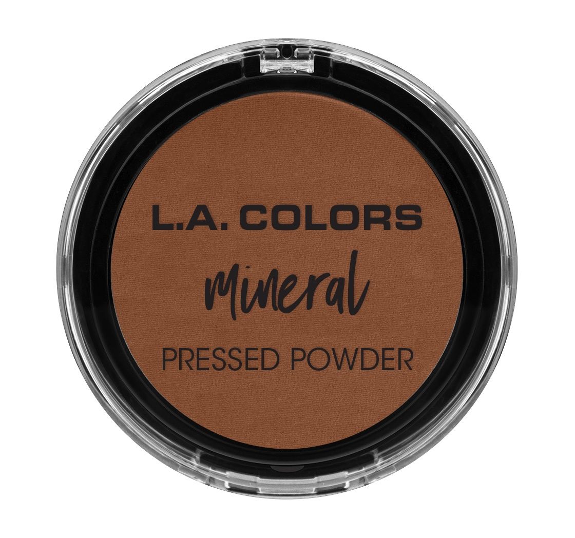 La Colours Mineral Pressed Powder - Southwestsix Cosmetics La Colours Mineral Pressed Powder Makeup La Colors Southwestsix Cosmetics Ebony La Colours Mineral Pressed Powder
