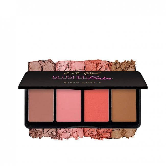 La Girl Fanatic Blush - Blushed Babe - Southwestsix Cosmetics La Girl Fanatic Blush - Blushed Babe Eye Shadow LA Girl Southwestsix Cosmetics La Girl Fanatic Blush - Blushed Babe