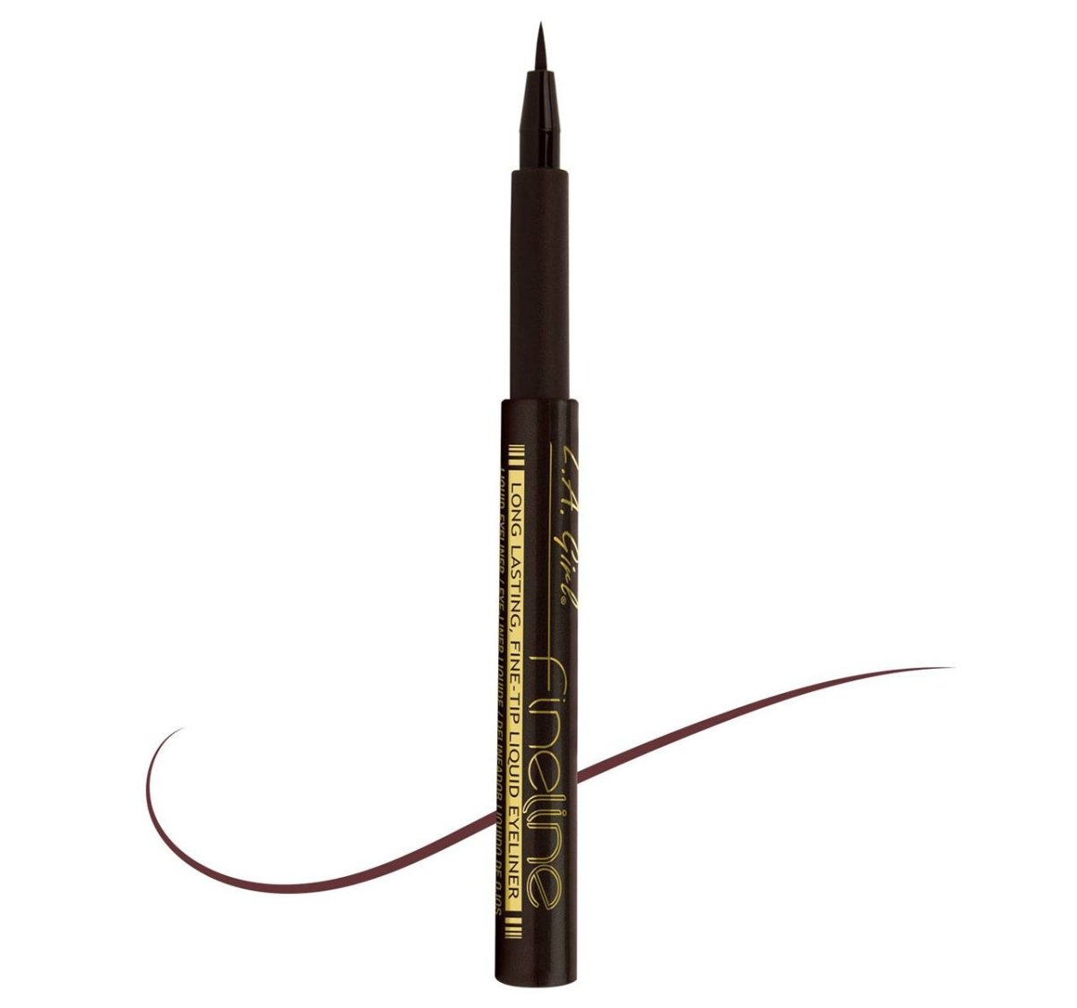 L.A Girl Fineline Eyeliner - Southwestsix Cosmetics L.A Girl Fineline Eyeliner Eyeliner LA Girl Southwestsix Cosmetics Dark Brown L.A Girl Fineline Eyeliner