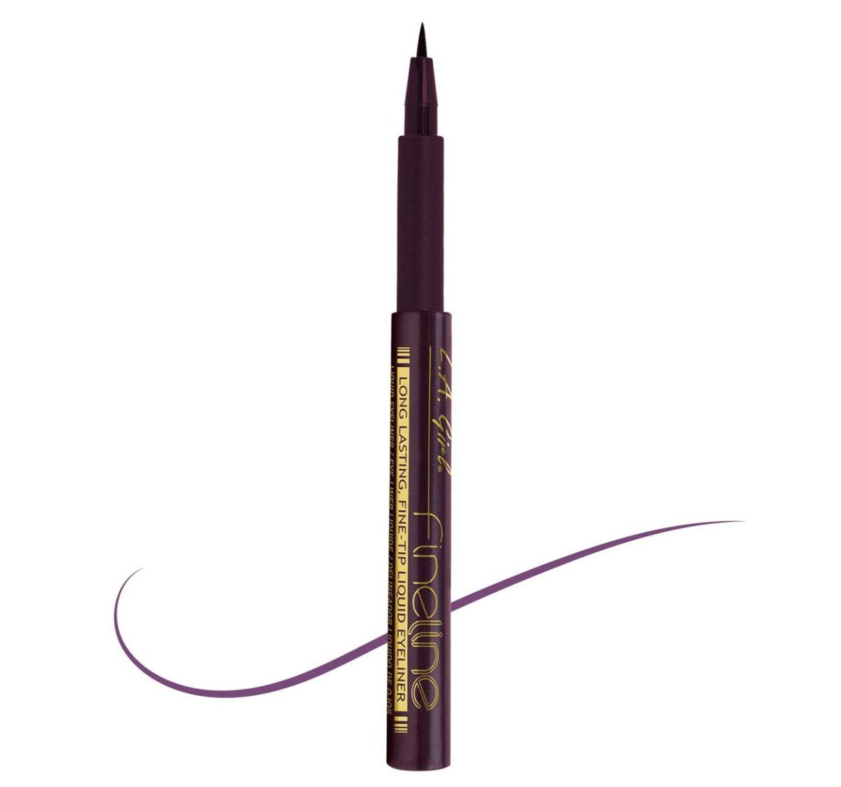 L.A Girl Fineline Eyeliner - Southwestsix Cosmetics L.A Girl Fineline Eyeliner Eyeliner LA Girl Southwestsix Cosmetics Plum L.A Girl Fineline Eyeliner