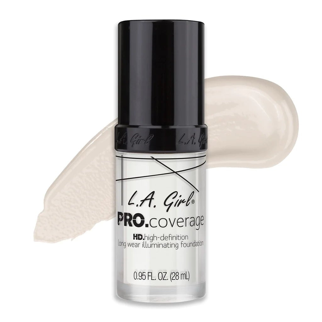 La Girl Pro Coverage Illuminating Foundation - Southwestsix Cosmetics La Girl Pro Coverage Illuminating Foundation Foundations & Concealers LA Girl Southwestsix Cosmetics 641 - White La Girl Pro Coverage Illuminating Foundation