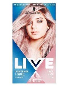 Live Lightener Plus Twist Permanent Colour 104 Cool Lilac - Southwestsix Cosmetics Live Lightener Plus Twist Permanent Colour 104 Cool Lilac Live Southwestsix Cosmetics Live Lightener Plus Twist Permanent Colour 104 Cool Lilac