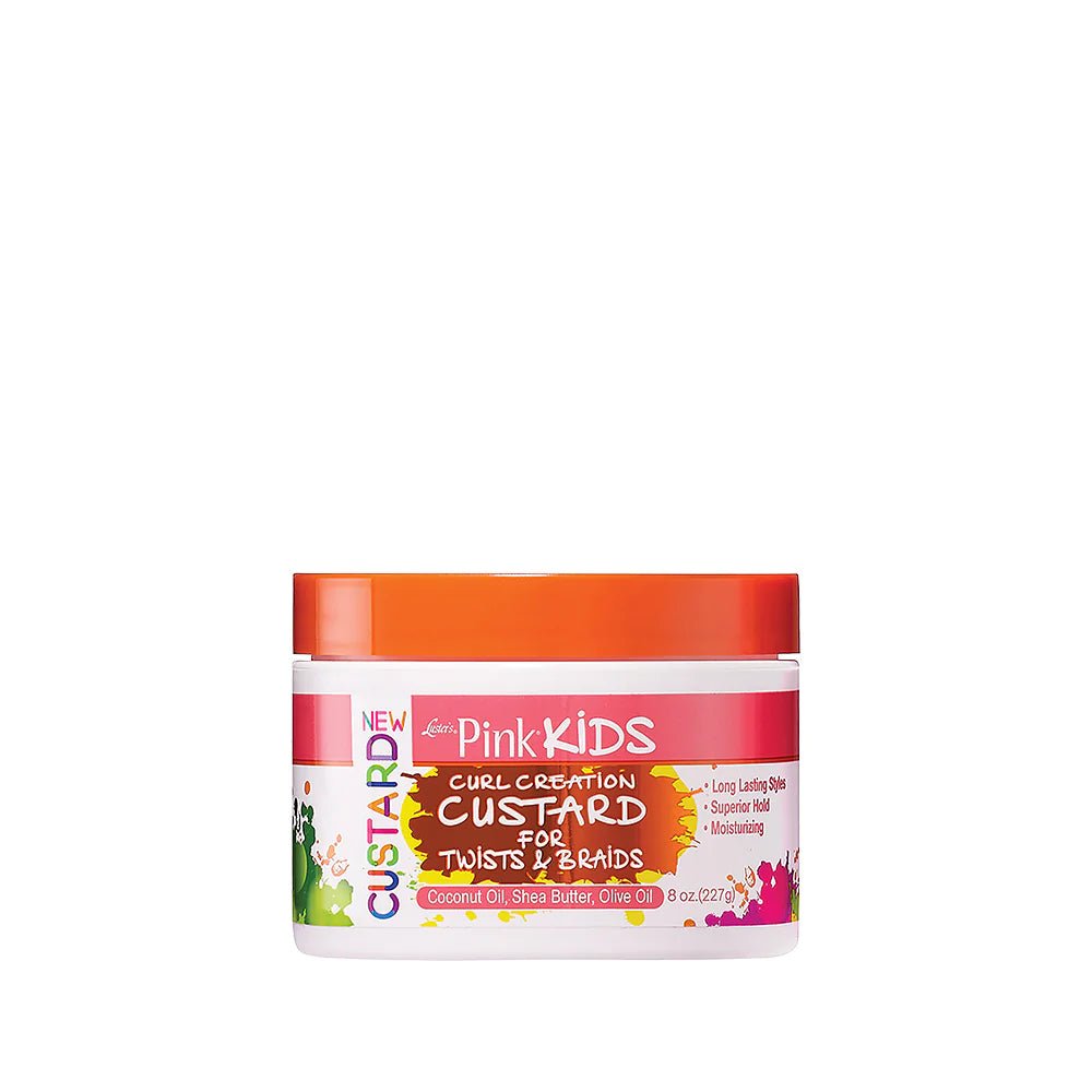 Luster's Pink Kids Curl Creation Custard For Twists & Braids 8oz - Southwestsix Cosmetics Luster's Pink Kids Curl Creation Custard For Twists & Braids 8oz Hair Custard Pink Kids Southwestsix Cosmetics Luster's Pink Kids Curl Creation Custard For Twists & Braids 8oz
