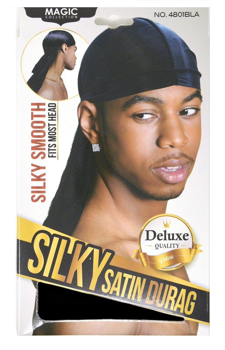 Magic Collection Silky Satin Durag - Southwestsix Cosmetics Magic Collection Silky Satin Durag Southwestsix Cosmetics Southwestsix Cosmetics 636227048077 Black Magic Collection Silky Satin Durag