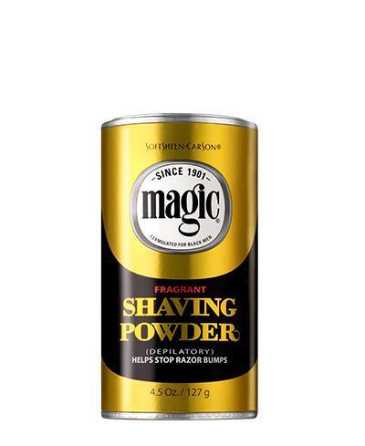 Magic Razorless Shaving Powder - Southwestsix Cosmetics Magic Razorless Shaving Powder Shaving Powder Magic Southwestsix Cosmetics 072790000119 Fragrant (Gold) Magic Razorless Shaving Powder