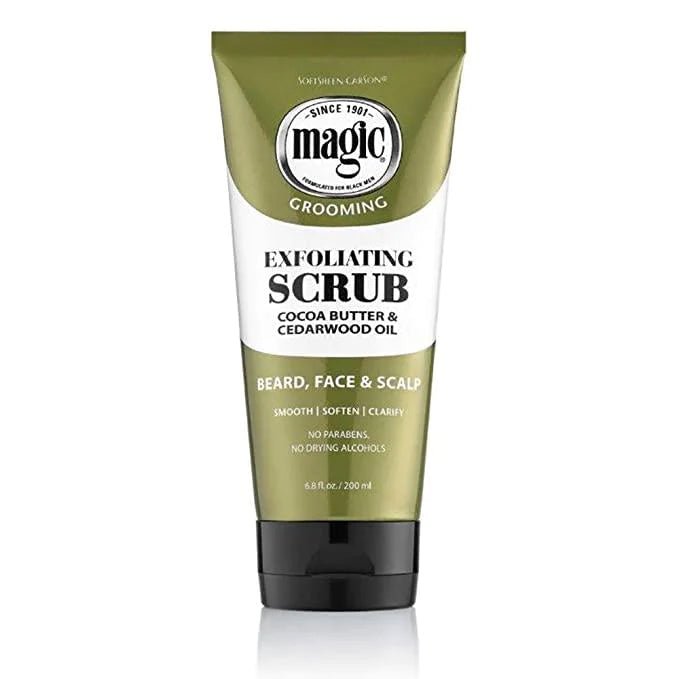 Magic Skin & Beard Exfoliating Scrub - Southwestsix Cosmetics Magic Skin & Beard Exfoliating Scrub Softsheen-Carson Southwestsix Cosmetics 075285216279 Magic Skin & Beard Exfoliating Scrub