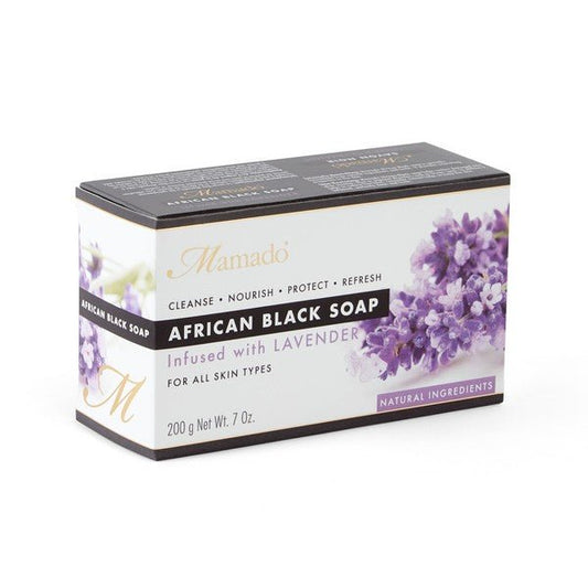 Mamado African Black Soap 200gm - Lavender - Southwestsix Cosmetics Mamado African Black Soap 200gm - Lavender Mamado Southwestsix Cosmetics Mamado African Black Soap 200gm - Lavender