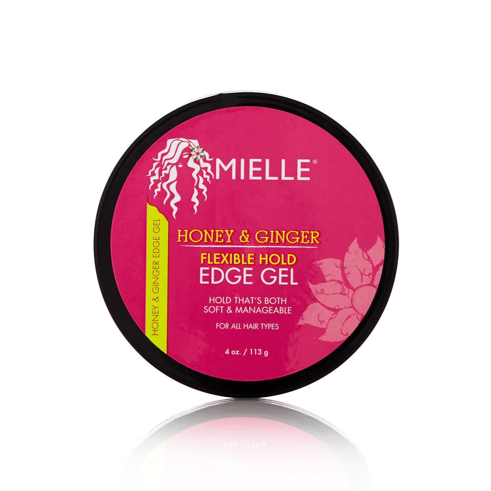 Mielle Organics Honey & Ginger Flexible Hold Edge Gel 4oz - Southwestsix Cosmetics Mielle Organics Honey & Ginger Flexible Hold Edge Gel 4oz Edge Control Mielle Organics Southwestsix Cosmetics Mielle Organics Honey & Ginger Flexible Hold Edge Gel 4oz