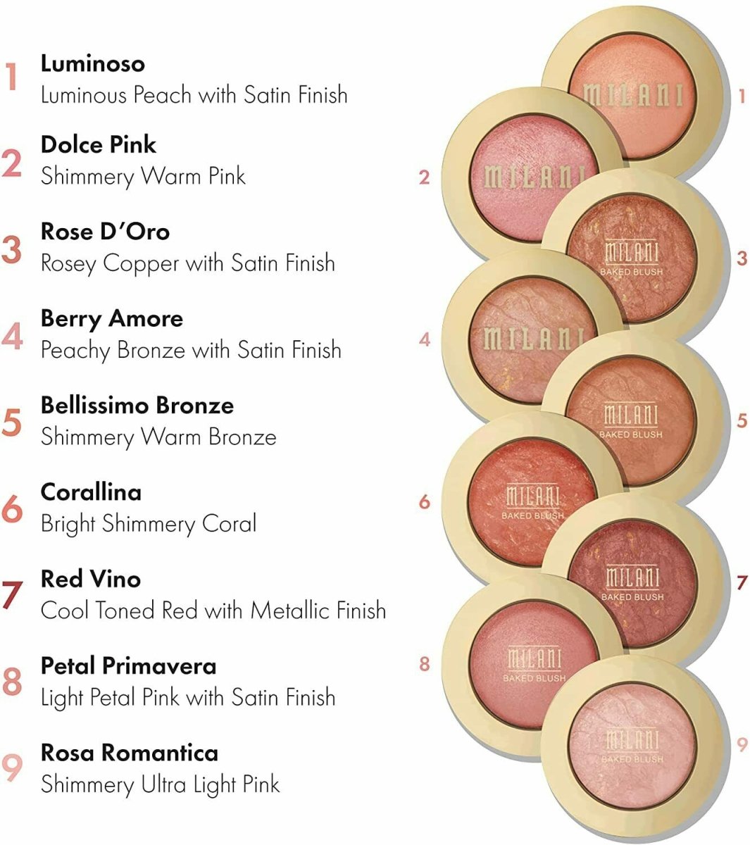 Milani Baked Blush - Southwestsix Cosmetics Milani Baked Blush Southwestsix Cosmetics Southwestsix Cosmetics Dolce Pink Milani Baked Blush