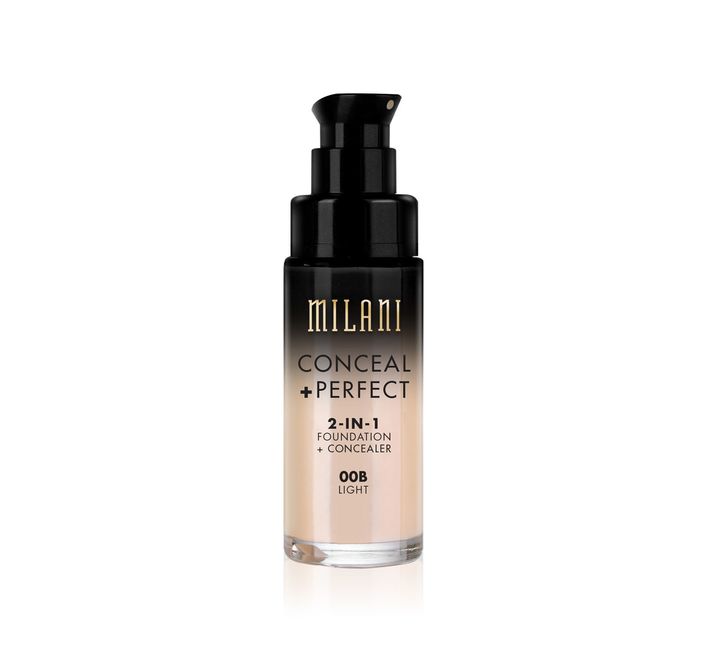 Milani Conceal + Perfect 2-IN-1 Foundation + Concealer - Southwestsix Cosmetics Milani Conceal + Perfect 2-IN-1 Foundation + Concealer Foundations & Concealers Milani Southwestsix Cosmetics 00B - Light Milani Conceal + Perfect 2-IN-1 Foundation + Concealer