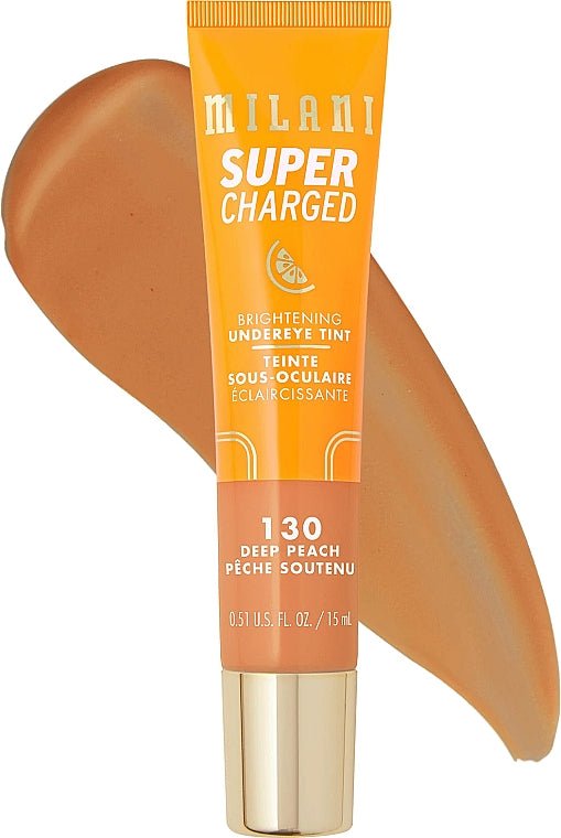 Milani Supercharged Brightening Undereye Tint - Southwestsix Cosmetics Milani Supercharged Brightening Undereye Tint Makeup Milani Southwestsix Cosmetics 130 - Deep Peach Milani Supercharged Brightening Undereye Tint