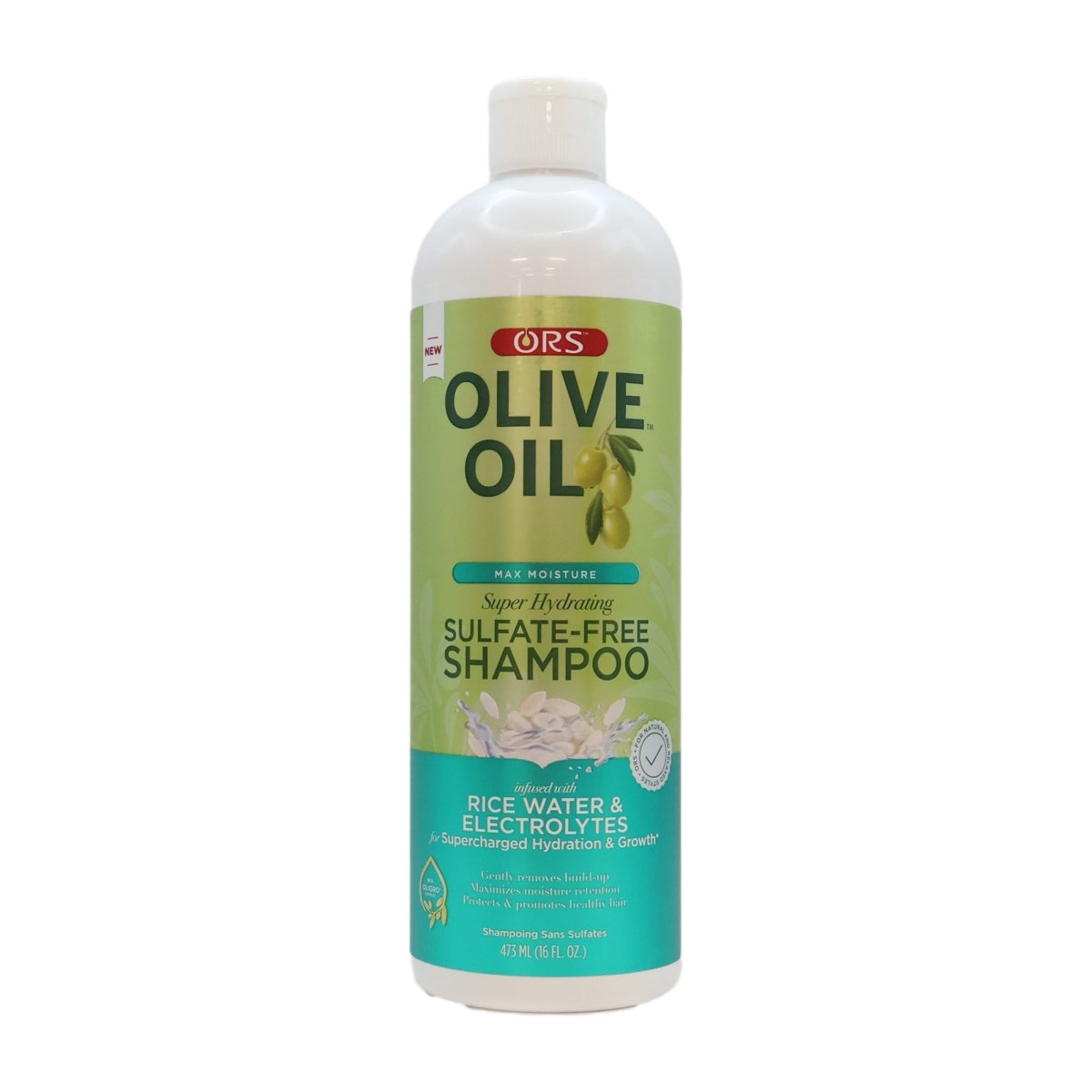 ORS Olive Oil Max Moisture Sulfate Free Shampoo 16oz - Southwestsix Cosmetics ORS Olive Oil Max Moisture Sulfate Free Shampoo 16oz ORS Southwestsix Cosmetics 637896520222 ORS Olive Oil Max Moisture Sulfate Free Shampoo 16oz