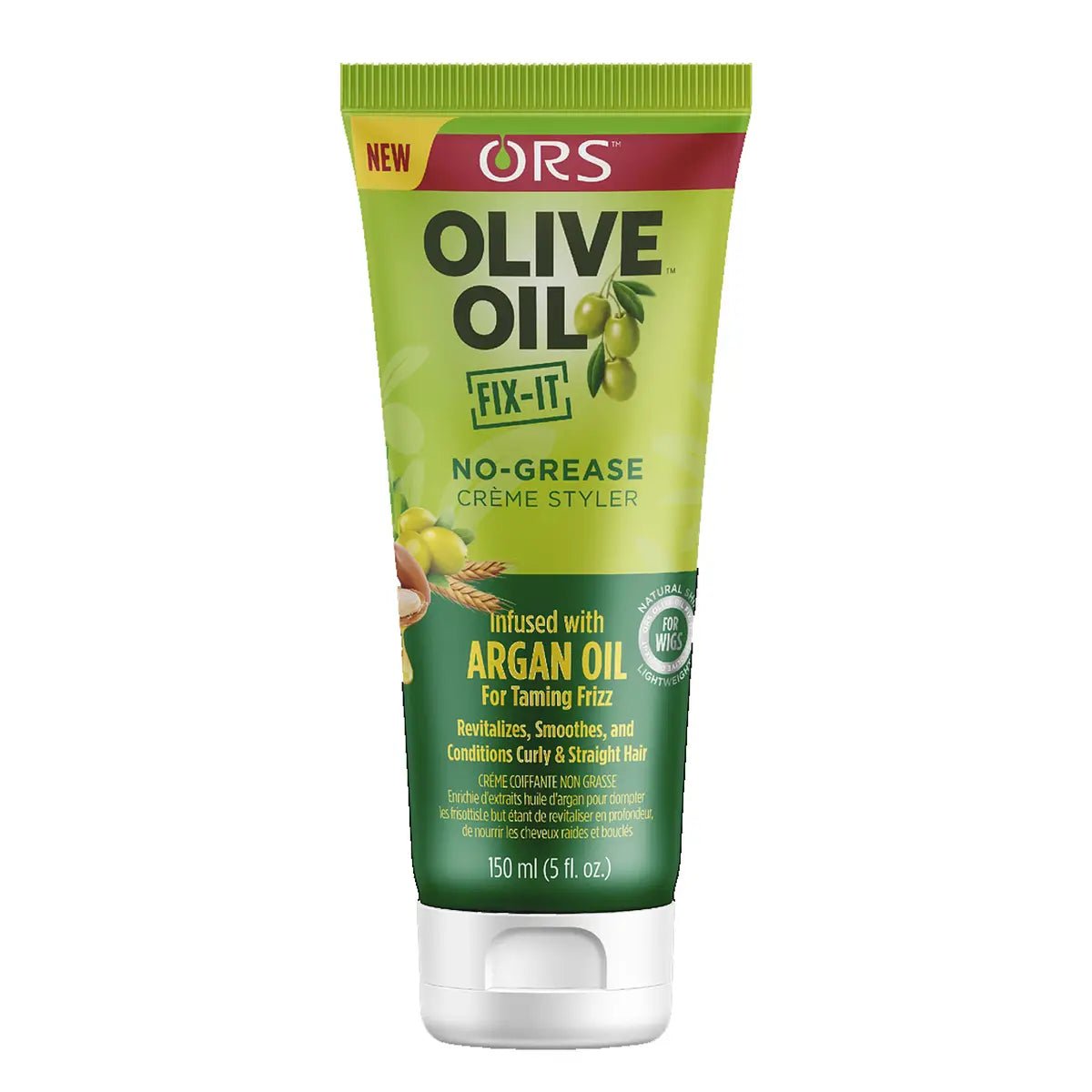 ORS Olive Oil No Grease Creme Styler Infused With Argan Oil 150ml - Southwestsix Cosmetics ORS Olive Oil No Grease Creme Styler Infused With Argan Oil 150ml ORS Southwestsix Cosmetics 637896519943 ORS Olive Oil No Grease Creme Styler Infused With Argan Oil 150ml
