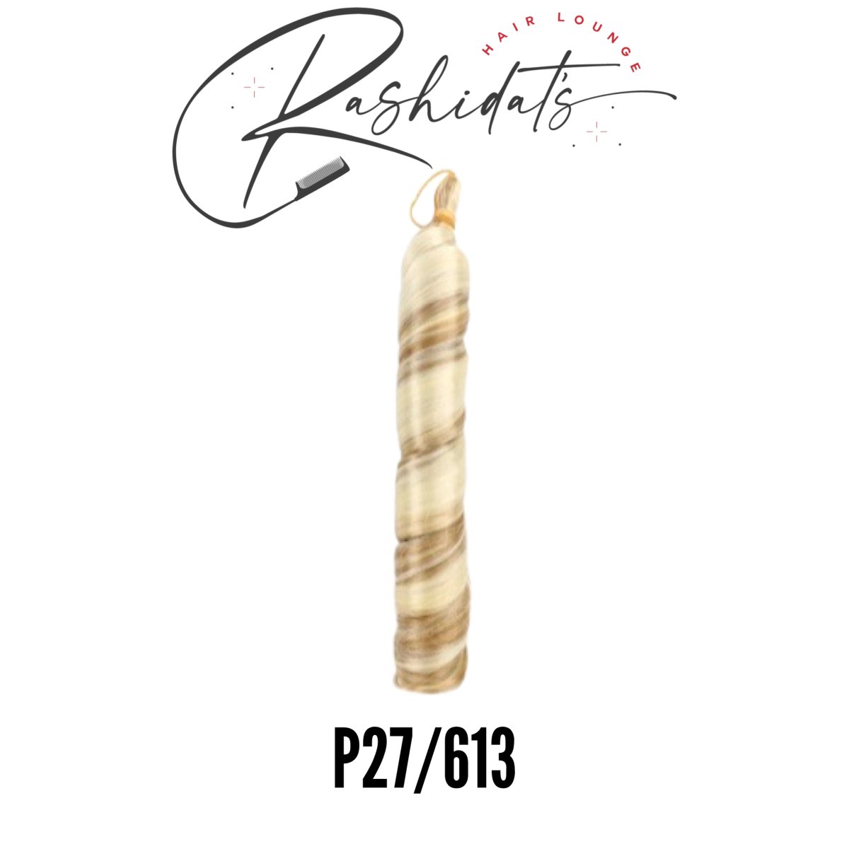 Rashidat's Hair Lounge French Curl Braiding Hair - Southwestsix Cosmetics Rashidat's Hair Lounge French Curl Braiding Hair Braiding Hair Rashidat's Hair Lounge Southwestsix Cosmetics 22" 75g P27/613 Rashidat's Hair Lounge French Curl Braiding Hair