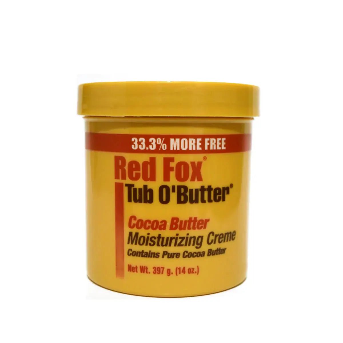Red Fox Tub O’Butter’ Cocoa Butter Moisturising Creme - Southwestsix Cosmetics Red Fox Tub O’Butter’ Cocoa Butter Moisturising Creme Hair Cream Red Fox Southwestsix Cosmetics LK-DTH6-Y5W4 034285925123 Red Fox Tub O’Butter’ Cocoa Butter Moisturising Creme