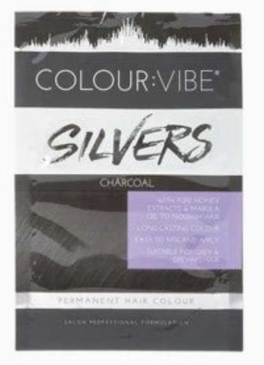 Silvers Permanent Hair Colour Charcoal - Southwestsix Cosmetics Silvers Permanent Hair Colour Charcoal Hair Colour Colour vibe Southwestsix Cosmetics Silvers Permanent Hair Colour Charcoal