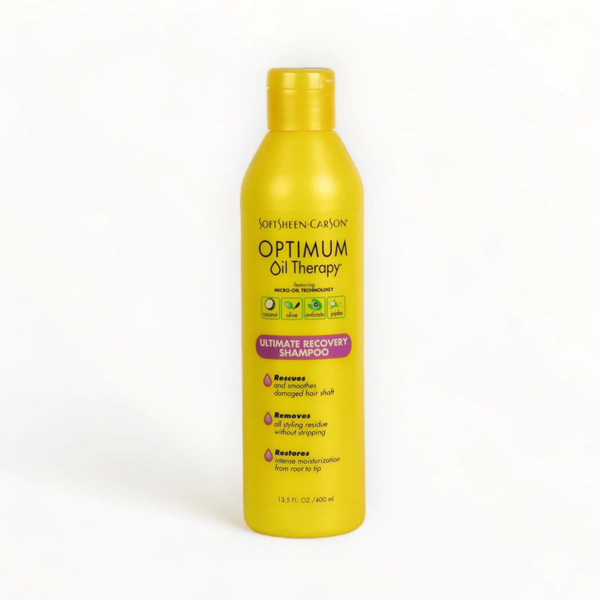 Softsheen Carson Optimum Oil Therapy Ultimate Recovery Shampoo 13.5oz - Southwestsix Cosmetics Softsheen Carson Optimum Oil Therapy Ultimate Recovery Shampoo 13.5oz Shampoo Soft Sheen Carson Southwestsix Cosmetics 075285066164 Softsheen Carson Optimum Oil Therapy Ultimate Recovery Shampoo 13.5oz
